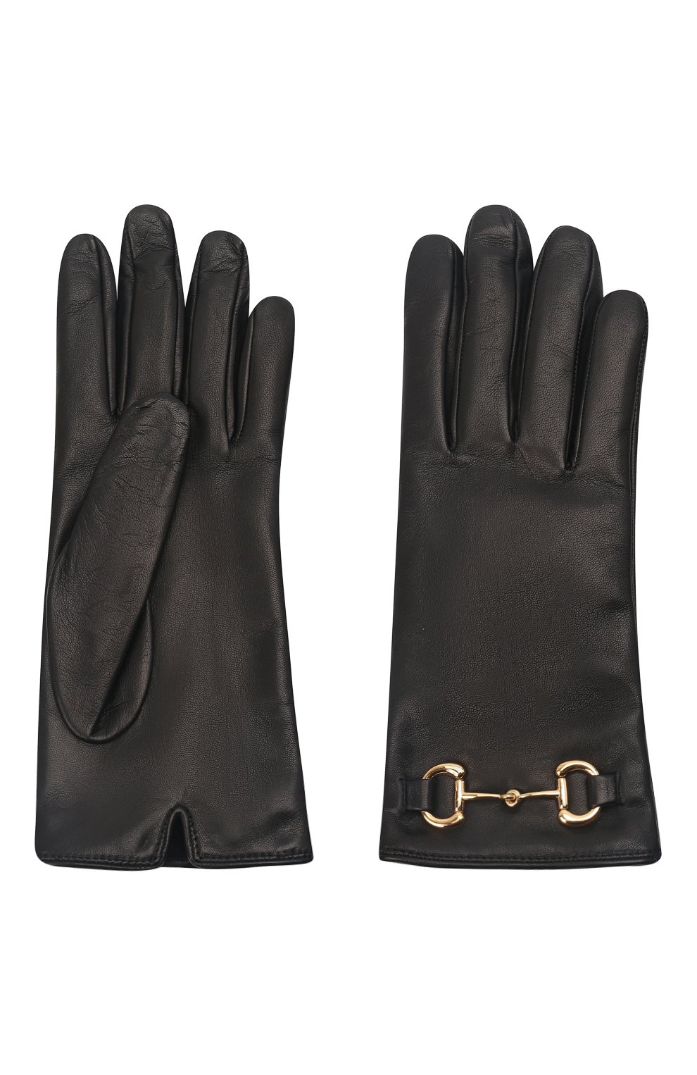 Женские кожаные перчатки GUCCI черного цвета по цене 41600 руб., арт. 603635/BAP00 | Фото 2 Женские кожаные перчатки GUCCI черного цвета, арт. 603635/BAP00 | Фото 2 (Статус проверки: Проверена категория)