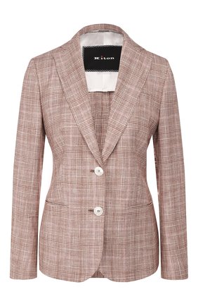 Женский жакет KITON бежевого цвета по цене 361000 руб., арт. D23501K06S58 | Фото 1 Женский жакет KITON бежевого цвета, арт. D23501K06S58 | Фото 1