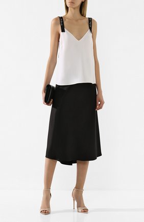 Женская топ STELLA MCCARTNEY белого цвета по цене 47500 руб., арт. 607583/SCA06 | Фото 2 Женская топ STELLA MCCARTNEY белого цвета, арт. 607583/SCA06 | Фото 2