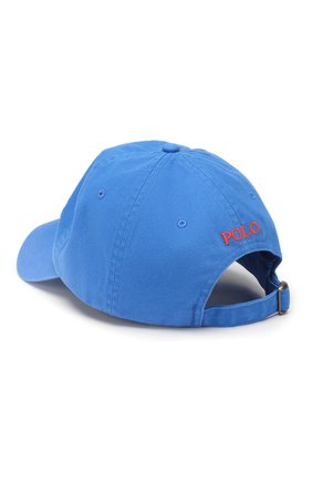 Мужской хлопковая бейсболка POLO RALPH LAUREN синего цвета по цене 3180 руб., арт. 710673213 | Фото 2 Мужской хлопковая бейсболка POLO RALPH LAUREN синего цвета, арт. 710673213 | Фото 2