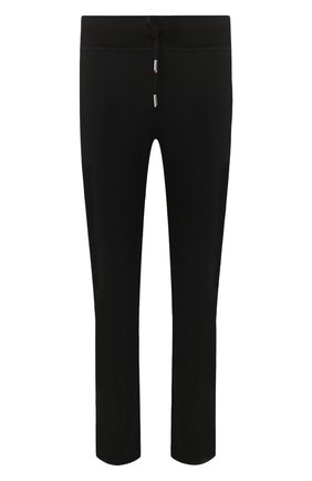 Мужские хлопковые брюки KITON черного цвета, арт. UK1051 | Фото 1 (Материал внешний: Хлопок; Случай: Повседневный; Длина (брюки, джинсы): Стандартные; Статус проверки: Проверена категория; Региональные ограничения белый список (Axapta Mercury): RU)