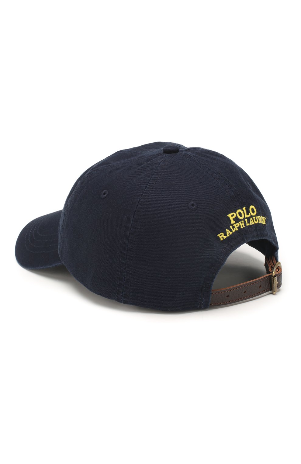 Мужской хлопковая бейсболка POLO RALPH LAUREN темно-синего цвета по цене 3900 руб., арт. 710790285 | Фото 2 Мужской хлопковая бейсболка POLO RALPH LAUREN темно-синего цвета, арт. 710790285 | Фото 2