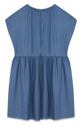 Детское платье CHLOÉ синего цвета по цене 19700 руб., арт. C12771 | Фото 2 Детское платье CHLOÉ синего цвета, арт. C12771 | Фото 2