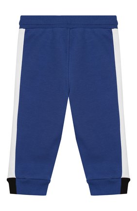 Детские джоггеры GIVENCHY голубого цвета по цене 21500 руб., арт. H04065 | Фото 2 Детские джоггеры GIVENCHY голубого цвета, арт. H04065 | Фото 2 (Материал внешний: Хлопок; Статус проверки: Проверена категория; Кросс-КТ НВ: Джоггеры; Ростовка одежда: 18 мес | 86 см, 24 мес | 92 см, 36 мес | 98 см, 9 мес | 74 см)