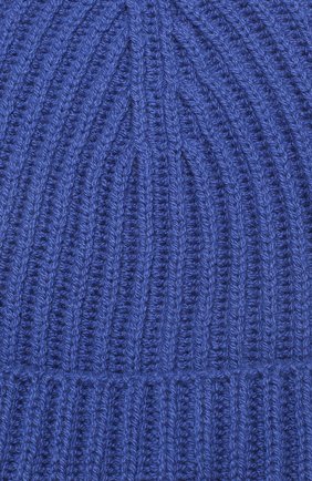 Детского кашемировая шапка LORO PIANA синего цвета, арт. FAF8492 | Фото 3 (Материал: Текстиль, Кашемир, Шерсть; Статус проверки: Проверена категория)