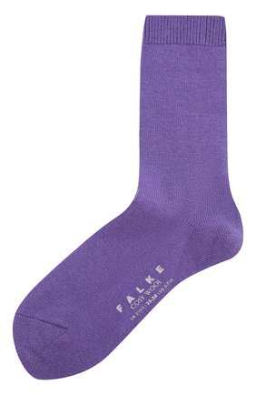 Женские носки cosy wool FALKE фиолетового цвета по цене 1850 руб., арт. 47548_19_ | Фото 1 Женские носки cosy wool FALKE фиолетового цвета, арт. 47548_19_ | Фото 1