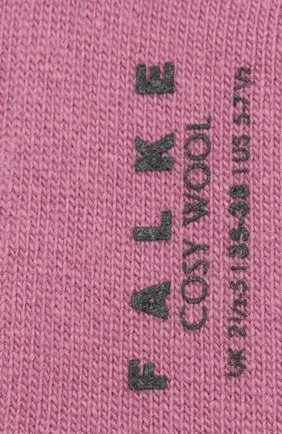 Женские носки cosy wool FALKE розового цвета по цене 1850 руб., арт. 47548_19_ | Фото 2 Женские носки cosy wool FALKE розового цвета, арт. 47548_19_ | Фото 2