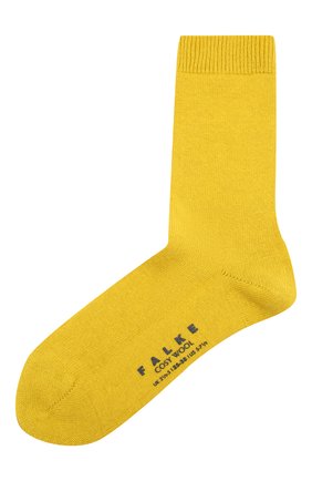 Женские носки cosy wool FALKE желтого цвета по цене 1850 руб., арт. 47548_19_ | Фото 1 Женские носки cosy wool FALKE желтого цвета, арт. 47548_19_ | Фото 1