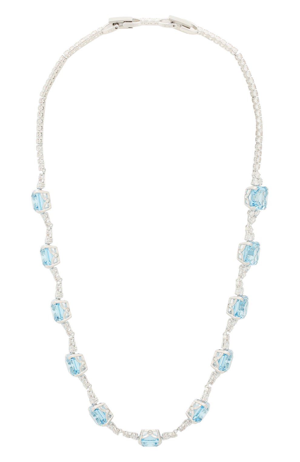 Женское колье sparkling SWAROVSKI серебряного цвета, арт. 5528875 | Фото 1