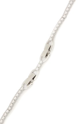Женское колье sparkling SWAROVSKI серебряного цвета по цене 17900 руб., арт. 5528875 | Фото 3 Женское колье sparkling SWAROVSKI серебряного цвета, арт. 5528875 | Фото 3
