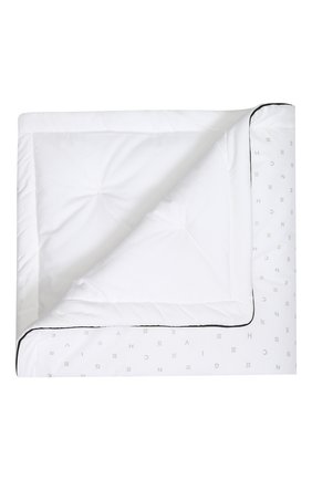 Детского хлопковое одеяло GIVENCHY белого цвета, арт. H90H41 | Фото 1 (Статус проверки: Проверена категория)