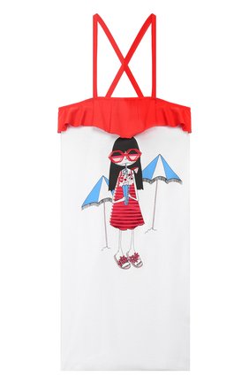 Детское платье MARC JACOBS (THE) белого цвета по цене 6580 руб., арт. W12310 | Фото 1 Детское платье MARC JACOBS (THE) белого цвета, арт. W12310 | Фото 1 (Материал внешний: Синтетический материал, Хлопок; Рукава: Короткие, Без рукавов; Случай: Повседневный; Принт: С принтом; Статус проверки: Проверена категория; Девочки Кросс-КТ: Платье-одежда; Ростовка одежда: 9 лет | 134 см, 12 лет | 152 см, 2 года | 92 см, 3 года | 98 см, 4 года | 104 см)