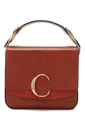Женская сумка chloé с small CHLOÉ коричневого цвета по цене 121500 руб., арт. CHC19WS199A37 | Фото 1 Женская сумка chloé с small CHLOÉ коричневого цвета, арт. CHC19WS199A37 | Фото 1