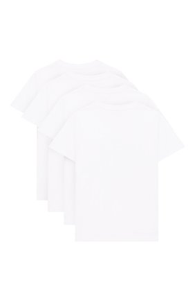 Детская футболка со сменными аппликациями STELLA MCCARTNEY белого цвета по цене 4320 руб., арт. 588484/S0J67 | Фото 2 Детская футболка со сменными аппликациями STELLA MCCARTNEY белого цвета, арт. 588484/S0J67 | Фото 2