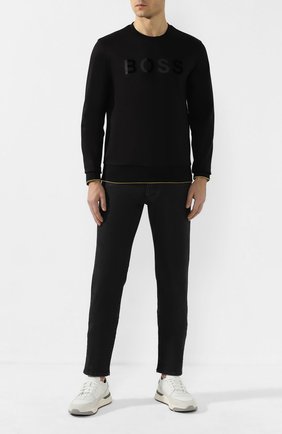 Мужские кожаные кроссовки SANTONI белого цвета по цене 37300 руб., арт. MBI021274BGRXJUMI20 | Фото 2 Мужские кожаные кроссовки SANTONI белого цвета, арт. MBI021274BGRXJUMI20 | Фото 2