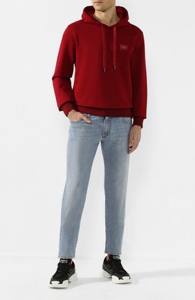 Мужские джинсы DOLCE & GABBANA голубого цвета по цене 34950 руб., арт. GY07CD/G8BZ1 | Фото 2 Мужские джинсы DOLCE & GABBANA голубого цвета, арт. GY07CD/G8BZ1 | Фото 2