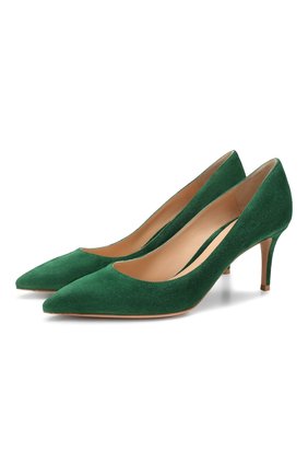 Замшевые туфли Gianvito 70 | Фото №1 Замшевые туфли Gianvito 70 | Фото №1