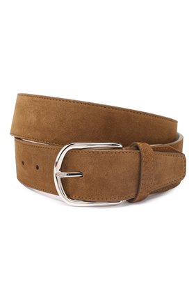 Мужской кожаный ремень BRIONI коричневого цвета по цене 39700 руб., арт. 0BAT0L/P3711 | Фото 1 Мужской кожаный ремень BRIONI коричневого цвета, арт. 0BAT0L/P3711 | Фото 1