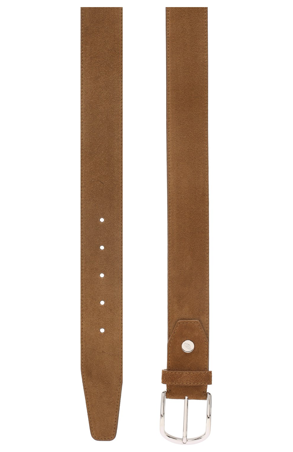 Мужской кожаный ремень BRIONI коричневого цвета, арт. 0BAT0L/P3711 | Фото 2 (Случай: Повседневный; Статус проверки: Проверена категория)