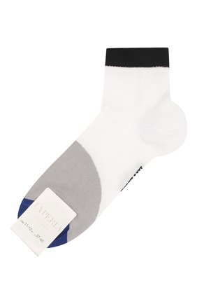 Детские хлопковые носки LA PERLA белого цвета, арт. 42033/9-12 | Фото 1 (Материал: Текстиль, Хлопок; Статус проверки: Проверена категория; Кросс-КТ: Носки)