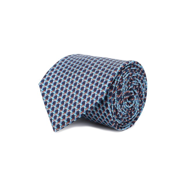 Шелковый галстук Zilli 10760941