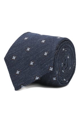 Мужской шелковый галстук CORNELIANI синего цвета по цене 9950 руб., арт. 85U306-0120377/00 | Фото 1 Мужской шелковый галстук CORNELIANI синего цвета, арт. 85U306-0120377/00 | Фото 1