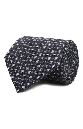 Мужской шелковый галстук CORNELIANI синего цвета по цене 11900 руб., арт. 85U302-0120369/00 | Фото 1 Мужской шелковый галстук CORNELIANI синего цвета, арт. 85U302-0120369/00 | Фото 1