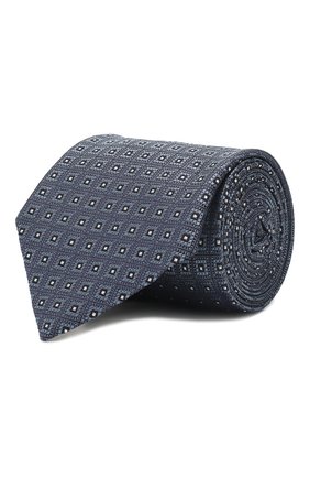 Мужской шелковый галстук CORNELIANI голубого цвета по цене 11900 руб., арт. 85U302-0120369/00 | Фото 1 Мужской шелковый галстук CORNELIANI голубого цвета, арт. 85U302-0120369/00 | Фото 1