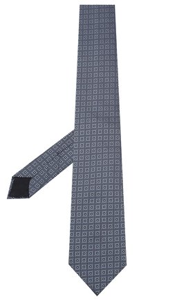Мужской шелковый галстук CORNELIANI голубого цвета по цене 11900 руб., арт. 85U302-0120369/00 | Фото 2 Мужской шелковый галстук CORNELIANI голубого цвета, арт. 85U302-0120369/00 | Фото 2