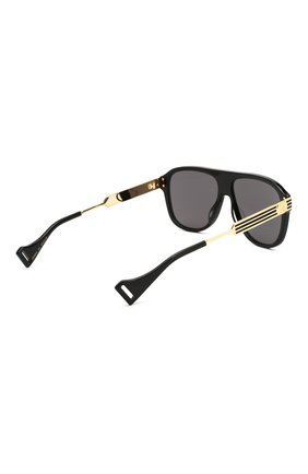 Мужские солнцезащитные очки GUCCI черного цвета по цене 29350 руб., арт. GG0587 001 | Фото 4 Мужские солнцезащитные очки GUCCI черного цвета, арт. GG0587 001 | Фото 4