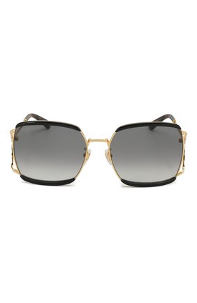 Женские солнцезащитные очки GUCCI черного цвета по цене 33900 руб., арт. GG0593SK 004 | Фото 3 Женские солнцезащитные очки GUCCI черного цвета, арт. GG0593SK 004 | Фото 3