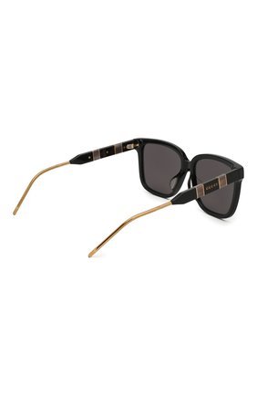Женские солнцезащитные очки GUCCI черного цвета по цене 29350 руб., арт. GG0599SA 001 | Фото 4 Женские солнцезащитные очки GUCCI черного цвета, арт. GG0599SA 001 | Фото 4