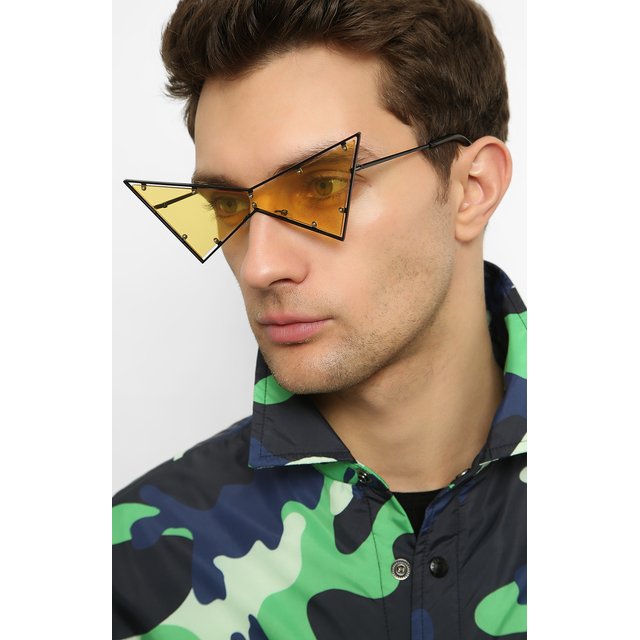 Солнцезащитные очки желтые мужские