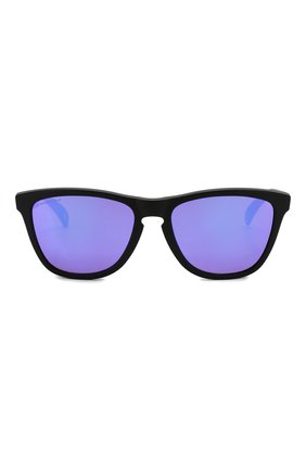 Женские солнцезащитные очки OAKLEY черного цвета по цене 9800 руб., арт. 9013-9013H6 | Фото 4 Женские солнцезащитные очки OAKLEY черного цвета, арт. 9013-9013H6 | Фото 4