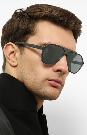 Женские солнцезащитные очки DOLCE & GABBANA серого цвета по цене 14500 руб., арт. 6128-31016G | Фото 3 Женские солнцезащитные очки DOLCE & GABBANA серого цвета, арт. 6128-31016G | Фото 3