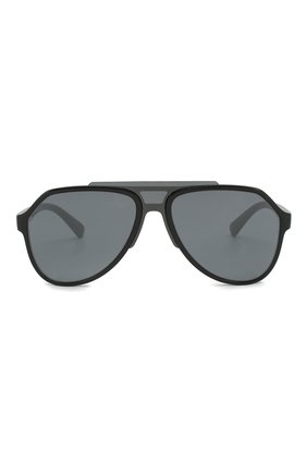 Женские солнцезащитные очки DOLCE & GABBANA серого цвета по цене 14500 руб., арт. 6128-31016G | Фото 4 Женские солнцезащитные очки DOLCE & GABBANA серого цвета, арт. 6128-31016G | Фото 4