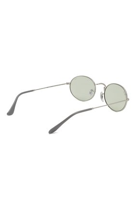 Женские солнцезащитные очки RAY-BAN серебряного цвета по цене 12900 руб., арт. 3547-003/T1 | Фото 5 Женские солнцезащитные очки RAY-BAN серебряного цвета, арт. 3547-003/T1 | Фото 5