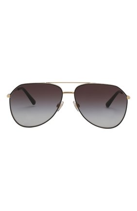 Женские солнцезащитные очки DOLCE & GABBANA золотого цвета по цене 16300 руб., арт. 2244-13348G | Фото 4 Женские солнцезащитные очки DOLCE & GABBANA золотого цвета, арт. 2244-13348G | Фото 4