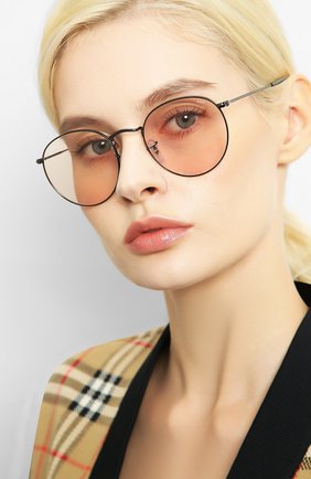 Женские солнцезащитные очки RAY-BAN серебряного цвета по цене 14100 руб., арт. 3447-004/T5 | Фото 2 Женские солнцезащитные очки RAY-BAN серебряного цвета, арт. 3447-004/T5 | Фото 2
