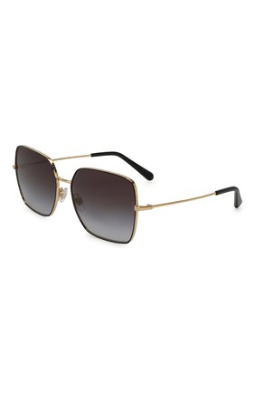 Женские солнцезащитные очки DOLCE & GABBANA золотого цвета по цене 18000 руб., арт. 2242-13348G | Фото 1 Женские солнцезащитные очки DOLCE & GABBANA золотого цвета, арт. 2242-13348G | Фото 1