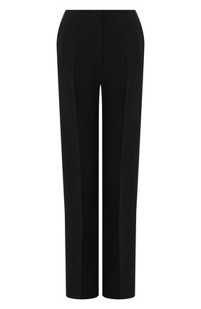 Женские шелковые брюки GIORGIO ARMANI темно-синего цвета по цене 113500 руб., арт. 0SHPP0A8/T0010 | Фото 1