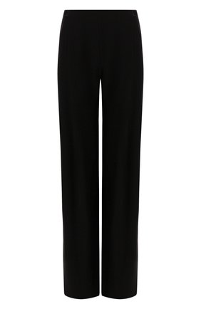 Женские брюки GIORGIO ARMANI черного цвета по цене 82550 руб., арт. 0SHPP0AN/T002M | Фото 1 Женские брюки GIORGIO ARMANI черного цвета, арт. 0SHPP0AN/T002M | Фото 1 (Материал внешний: Синтетический материал; Женское Кросс-КТ: Брюки-одежда; Случай: Формальный; Силуэт Ж (брюки и джинсы): Широкие; Длина (брюки, джинсы): Удлиненные; Статус проверки: Проверена категория)