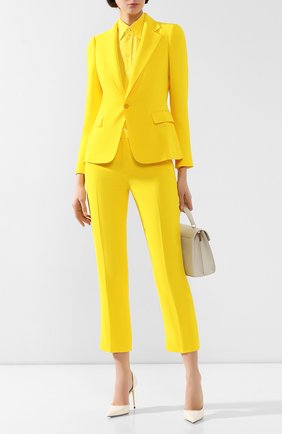 Женские брюки RALPH LAUREN желтого цвета по цене 89550 руб., арт. 290788702 | Фото 2 Женские брюки RALPH LAUREN желтого цвета, арт. 290788702 | Фото 2