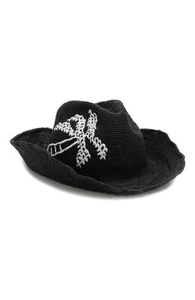 Женская шляпа GIORGIO ARMANI черного цвета по цене 54800 руб., арт. 797311/0P508 | Фото 1 Женская шляпа GIORGIO ARMANI черного цвета, арт. 797311/0P508 | Фото 1