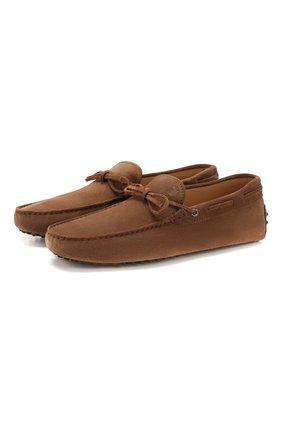 Мужские замшевые мокасины TOD’S коричневого цвета по цене 37450 руб., арт. XXM0GW05470RE0 | Фото 1 Мужские замшевые мокасины TOD’S коричневого цвета, арт. XXM0GW05470RE0 | Фото 1