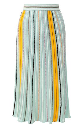 Женская хлопковая юбка M MISSONI голубого цвета по цене 46850 руб., арт. 2DH00104/2K004F | Фото 1 Женская хлопковая юбка M MISSONI голубого цвета, арт. 2DH00104/2K004F | Фото 1