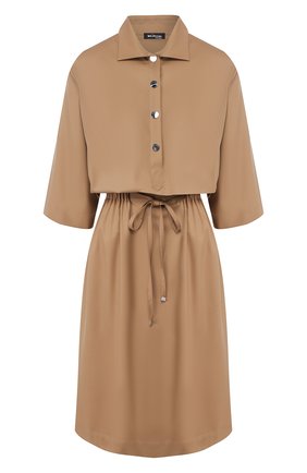 Женское шерстяное платье KITON бежевого цвета по цене 147000 руб., арт. D49305K09S16 | Фото 1 Женское шерстяное платье KITON бежевого цвета, арт. D49305K09S16 | Фото 1