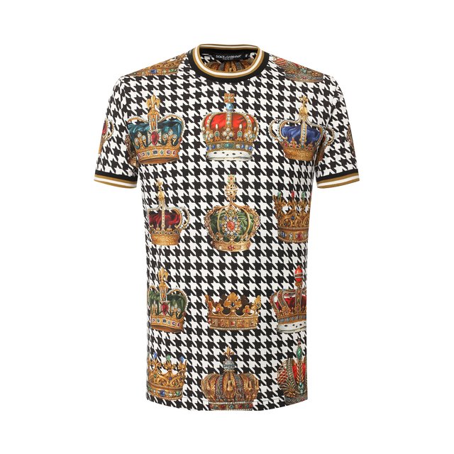 Хлопковая футболка Dolce & Gabbana G8KC0T/HS7AB