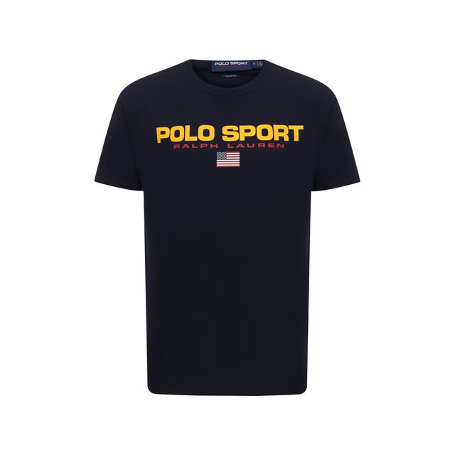 Хлопковая футболка Polo Ralph Lauren 10764289