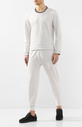 Мужской хлопковые джоггеры POLO RALPH LAUREN серого цвета по цене 5205 руб., арт. 714687592 | Фото 2 Мужской хлопковые джоггеры POLO RALPH LAUREN серого цвета, арт. 714687592 | Фото 2